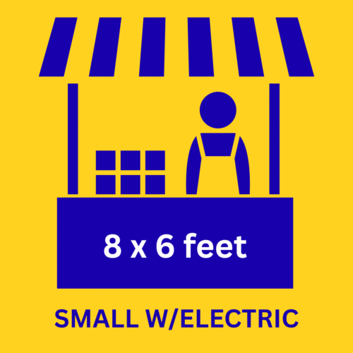 Small booth (with electricity)