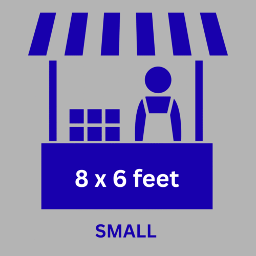 Small Small booth (no electricity)