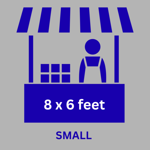 Small booth (no electricity)