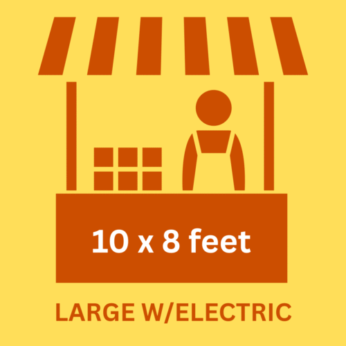Large booth (with electricity)